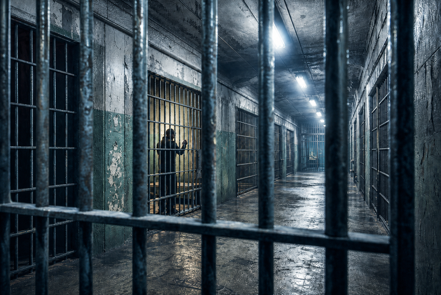 Jail corridor