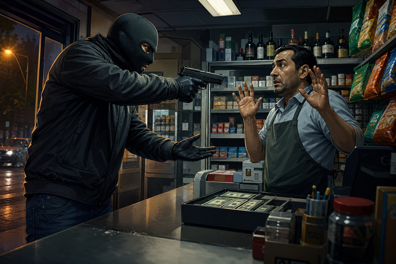 Corner Shop Hold-up